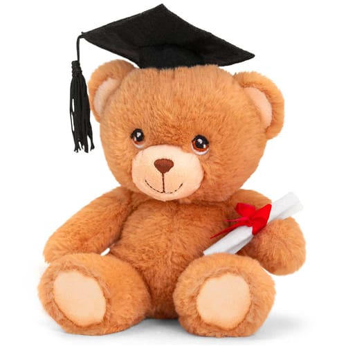 15cm Keeleco Graduation Bear - Soft Gift Choice