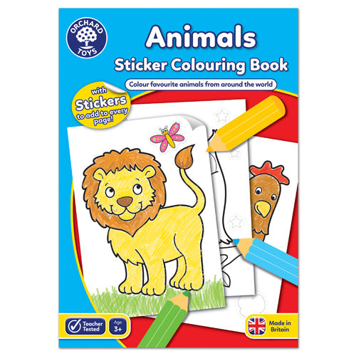 Animals Colouring Book - Little Book Joy