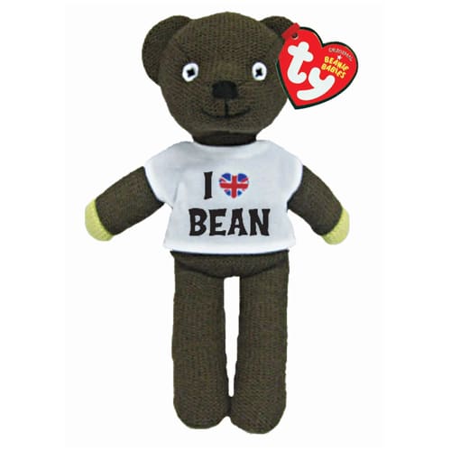 TY Mr Bean T-Shirt Beanie - Cozy Bedtime Buddy