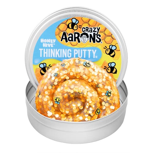 Crazy Aaron’s Thinking Putty Trendsetters Honey Hive - Pocket Wheels Play