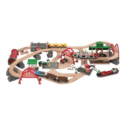 Deluxe Railway Set - Push and Go
