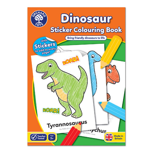 Dinosaur Colouring Book - Reading Fun Choice