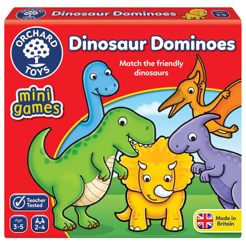 Dinosaur Dominoes Mini Game - Maker Fun Pick