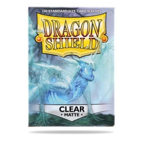 Dragon Shield Matte Clear Sleeves (100) - Family Game Night