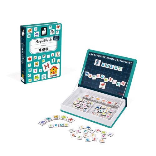 English Alphabet Magneti’Book - Pocket Puzzle Play