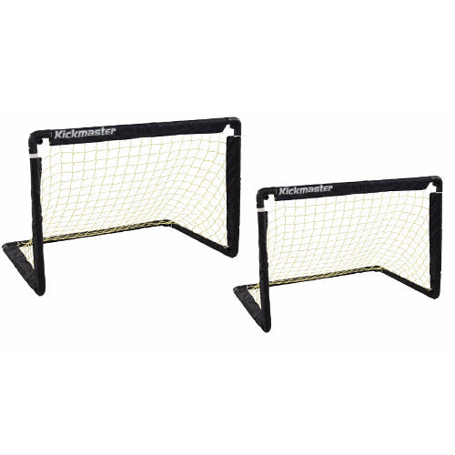 Kickmaster One on One Folding Goal Set - Play Track Pick