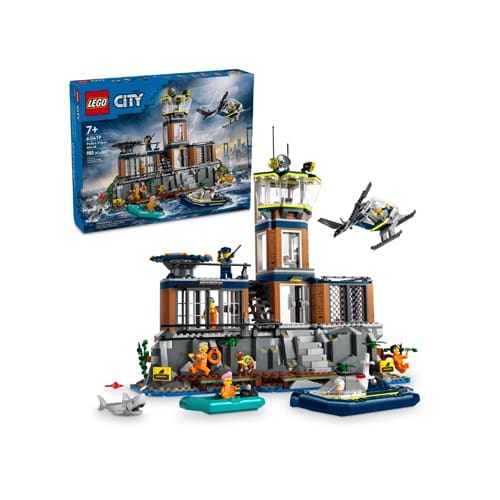 LEGO City Police 60419 Police Prison Island - Maker Fun Pick