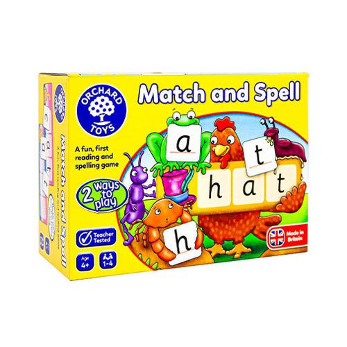 Match & Spell - Stack and Build