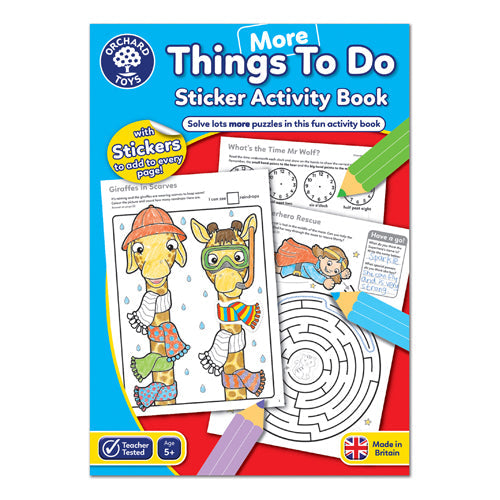 More Things To Do Colouring Book - Learning Story Time