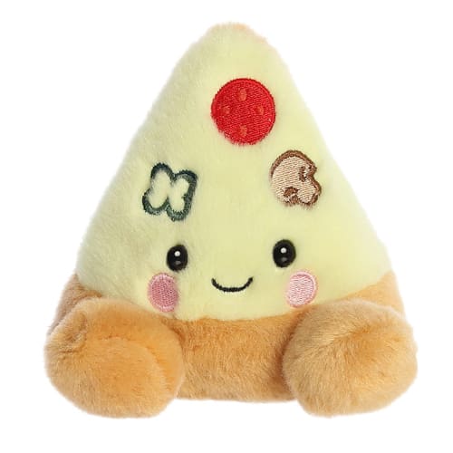 Palm Pals – Peppa Pizza Slice - Cozy Plush Pick