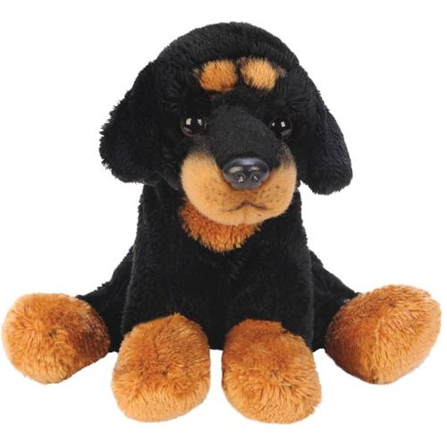 Sitting Rottweiler - Bedtime Hug Pal