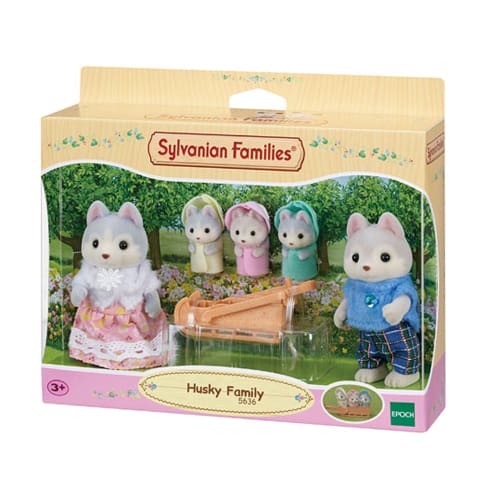 Sylvanian Families Husky Family - Playhouse Ready Fun
