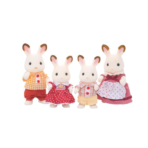 Sylvanian Families Chocolate Rabbit Family - Little Comfort Friend
