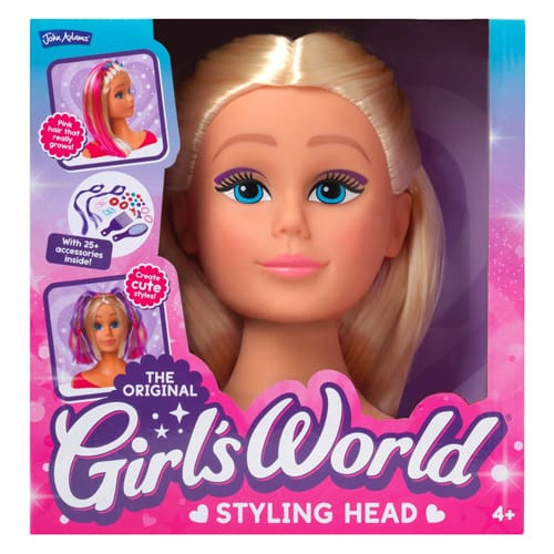 Girl’s World Styling Head - Hands On Craft