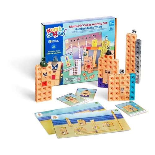 Cubes 21-30 Activity Set - Hands On Craft