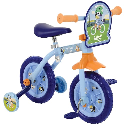 Bluey 2 in 1 10″ Training Bike - Pocket Wheels Play