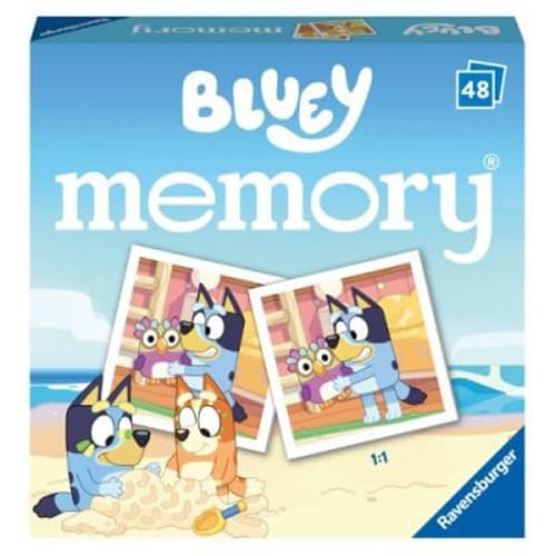 Ravensburger Bluey Mini Memory Game - Action Play Time