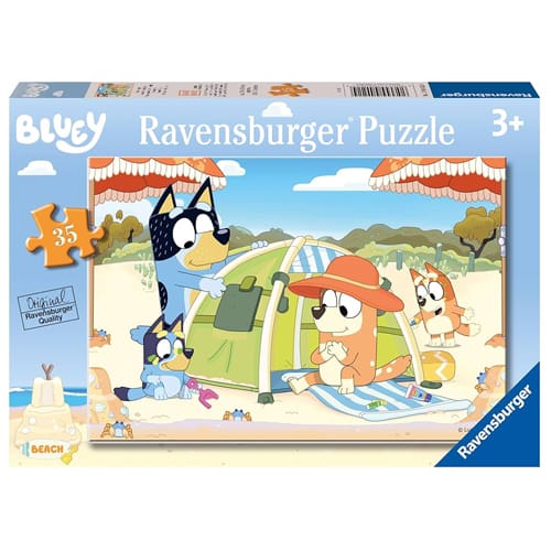 Bluey 35pc Puzzle - Pocket Puzzle Play