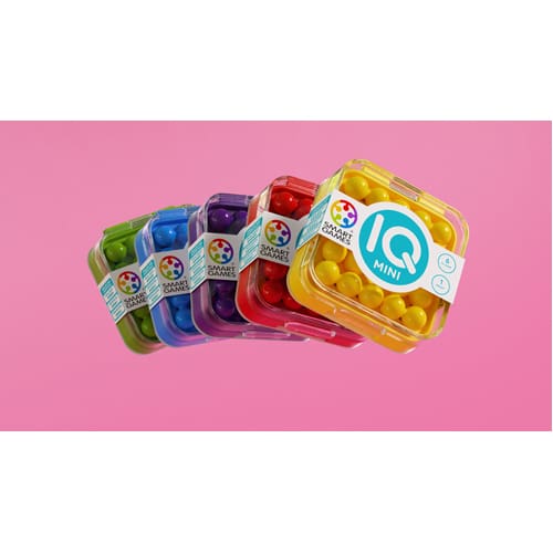 Smart Games IQ Mini – Assorted (One Supplied) - Pocket Puzzle Play